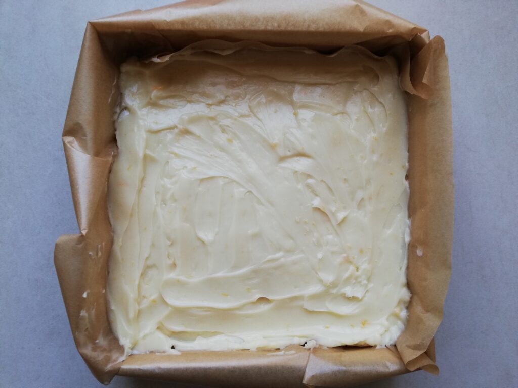 pumpkin spice soap in a cardboard box lined with baking paper